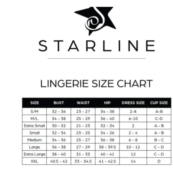 STARLINE Sweet tooth teddy high neckline strappy front lacy