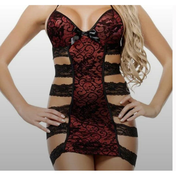 Starline gorgeous strappy lace chemise