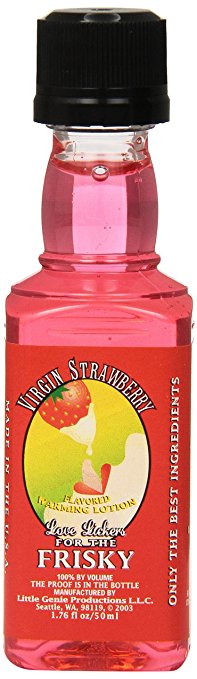 Love Lickers For the Frisky Flavored Massage Oil