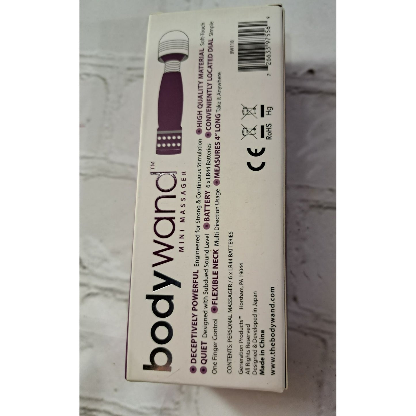 Bodywand Mini massager NEON edition