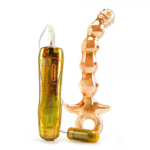 Icicles No 15 Gold Glass Vibrator