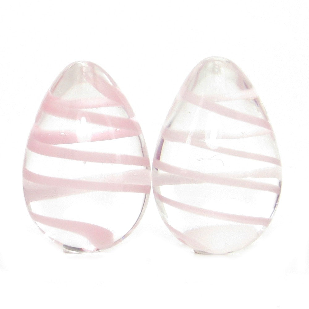 Crystal Premium Glass Eggs in Clear