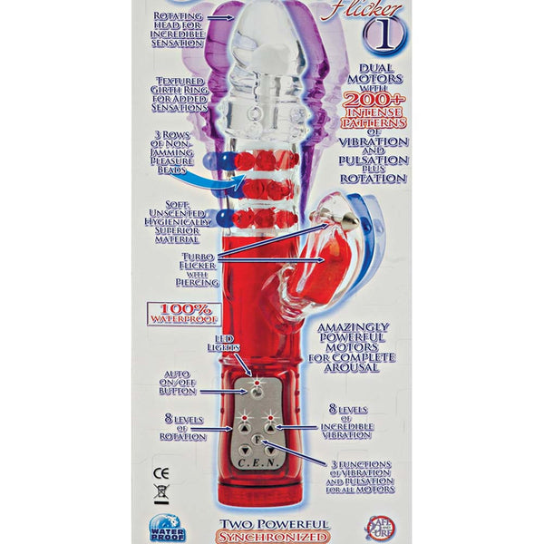 Wild Orgasm Pierced Flicker 1 Vibrator