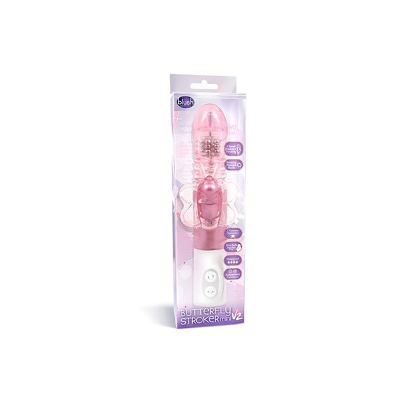 Luxe Butterfly Stroker Mini V2 Rabbit Vibrator