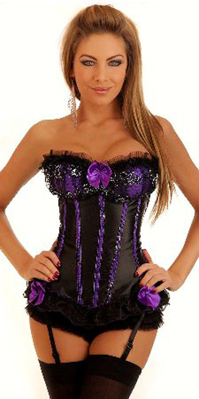 Sequin Seduction Burlesque Corset