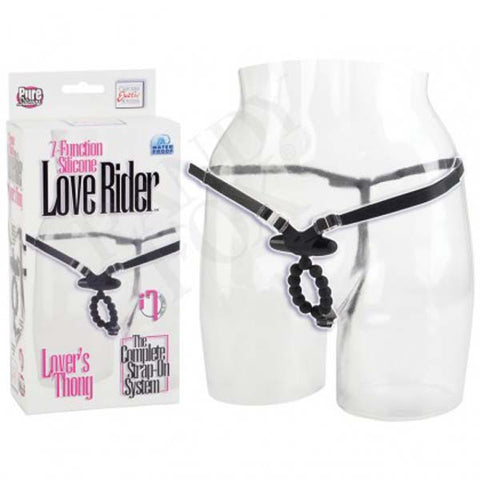 7 Function Silicone Love Rider Lovers Thong
