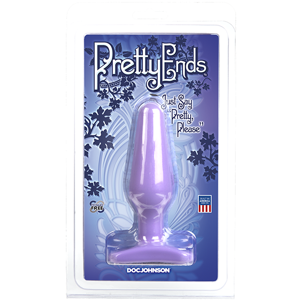 Pretty Ends Vibrating Plug, Medium