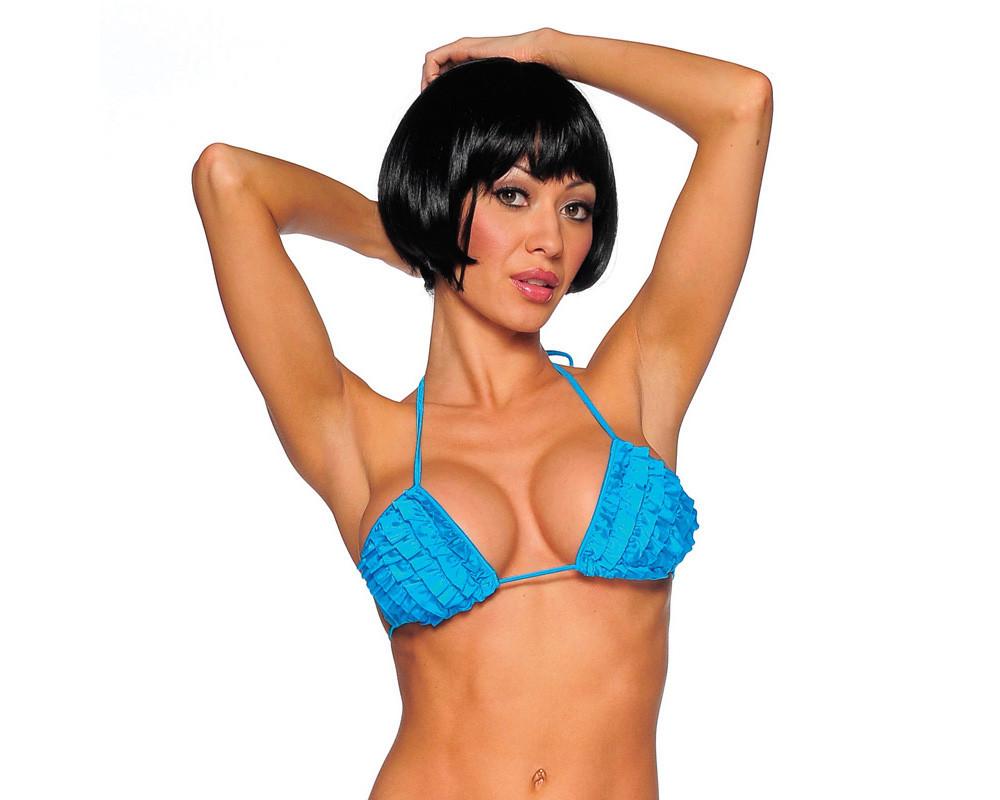 Ruffled Front Tri Top