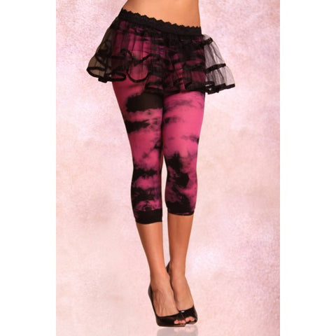 Tie Dye Calf Leggings