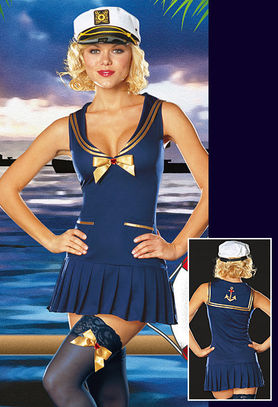 Sea Side Pin Up Sailor Costume