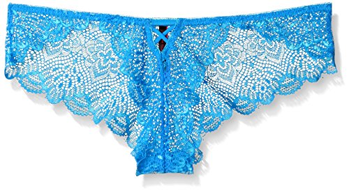 Plus Size Keyhole Floral Galloon Lace Panty