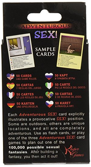 Adventurous Sex! Card Game