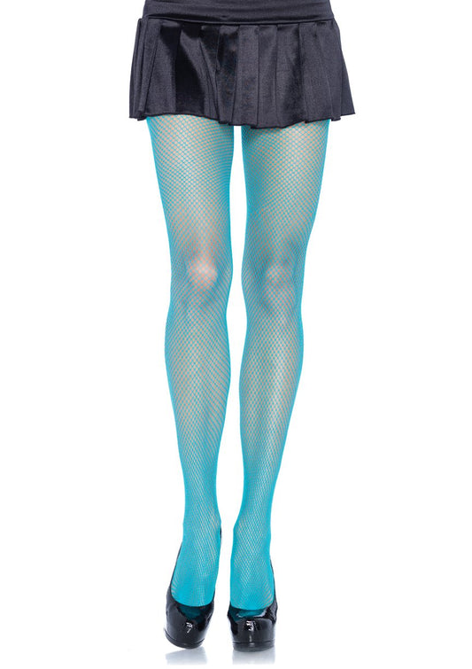 Neon Nylon Fishnet Pantyhose