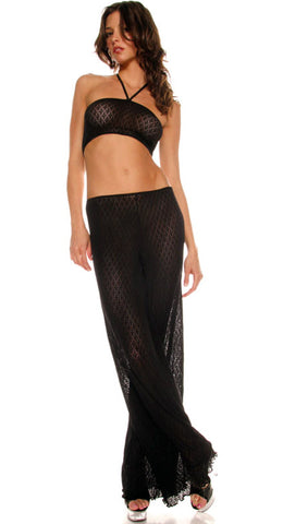 Fleur de Lis Lace top and pants