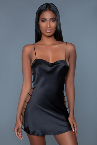 BeWIcked Satin Brooklyn Slip