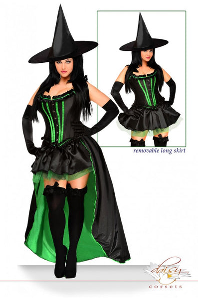 5 Piece Wicked Witch Costume
