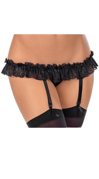 Lace & Ruffles Garterbelt