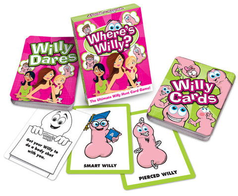 Bride to Be Where's Willy Bachelorette Party Game