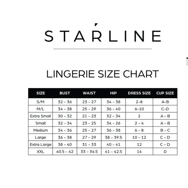 Stunning Starline lingerie Deco Teddy