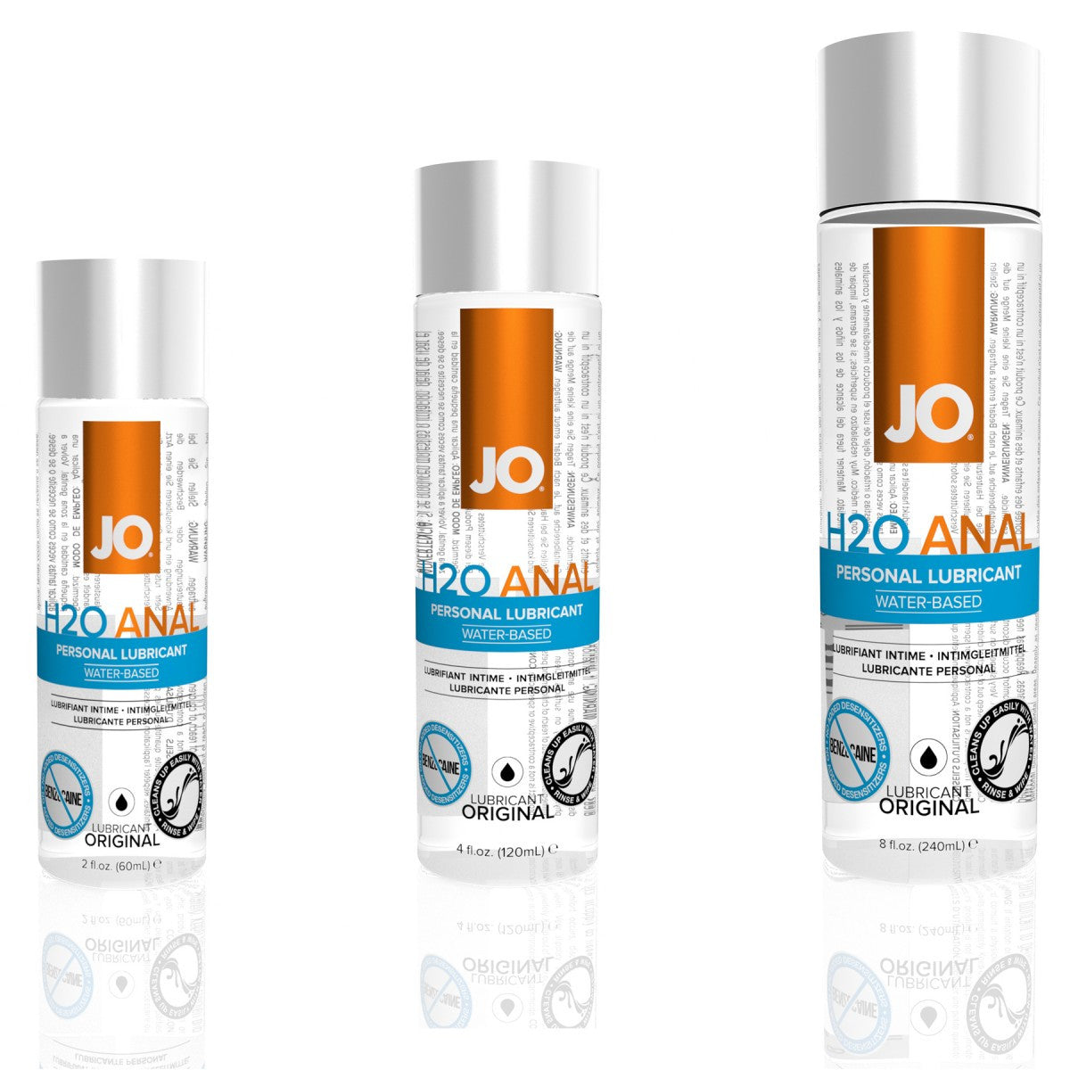 JO H2O Anal Original Lubricant
