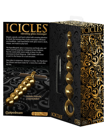 Icicles Gold Edition No 27 Vibrating Massager