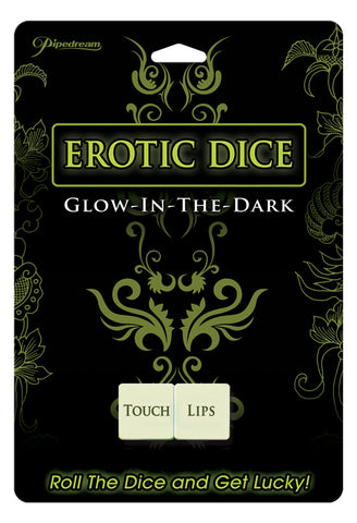 Erotic Dice - Glow in the Dark