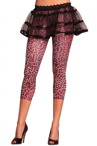 Pink Animal Shiny Leggings