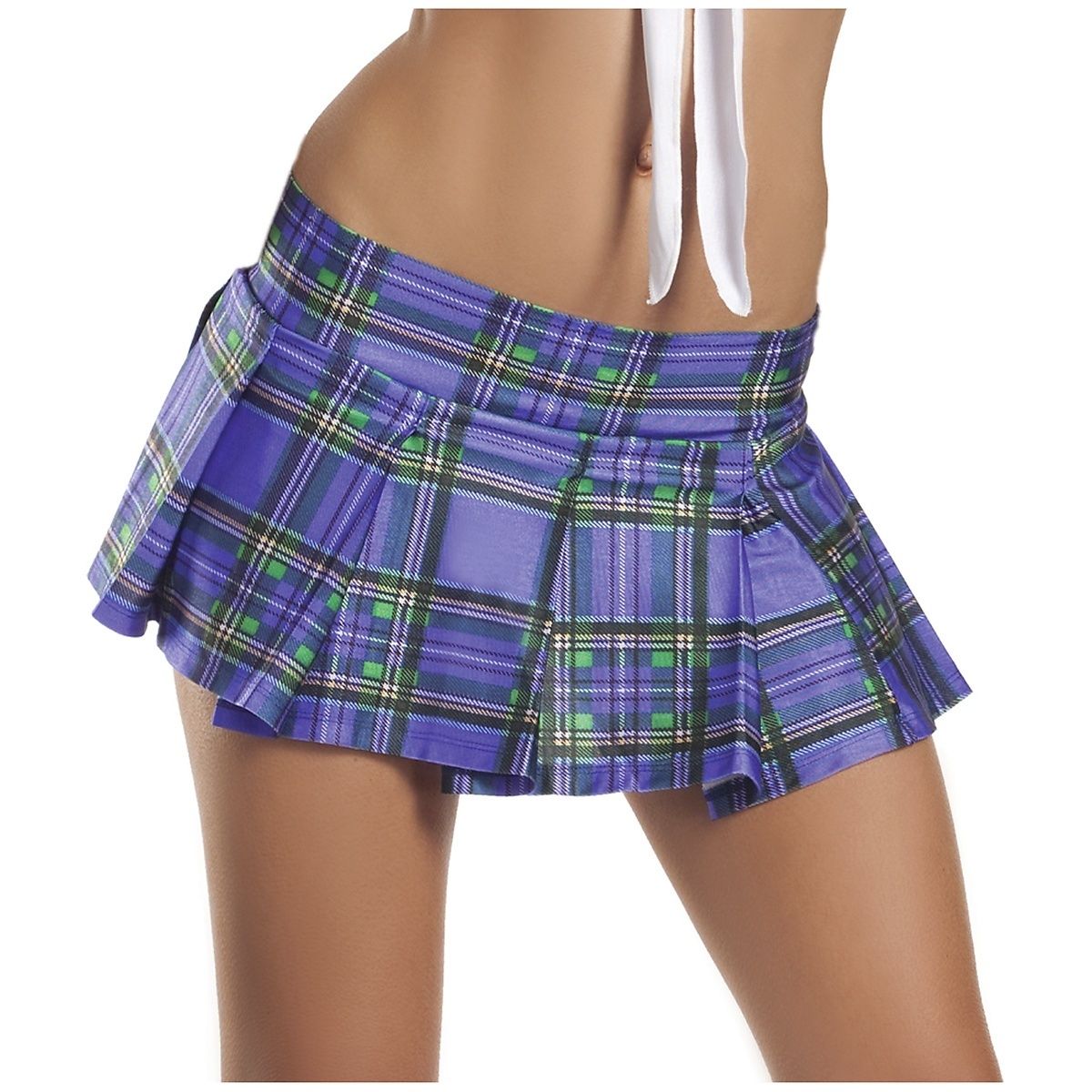 Schoolgirl Plaid Pleated Skirt