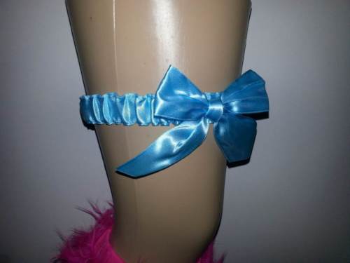 Satin Bow Garter