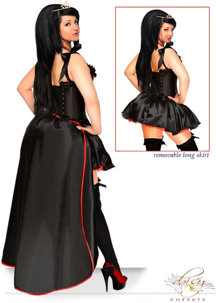 5 Piece Sexy Queen of Hearts Costume